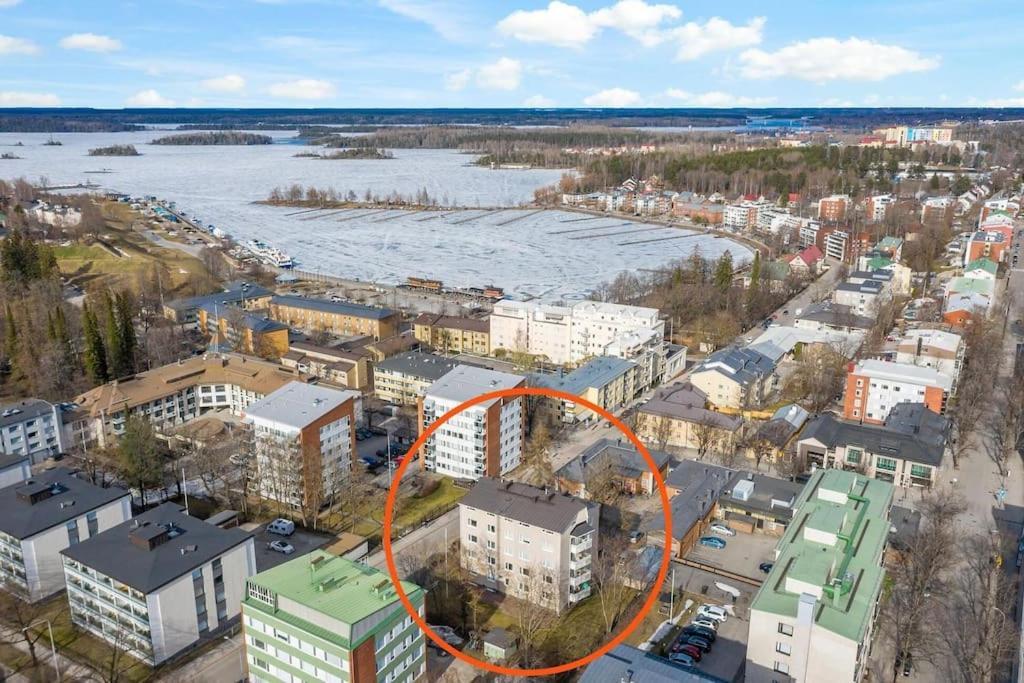 Ydinkeskusta Kaksio Saimaa Naekymillae, Ac, Wifi, Parveke Daire Lappeenranta Dış mekan fotoğraf